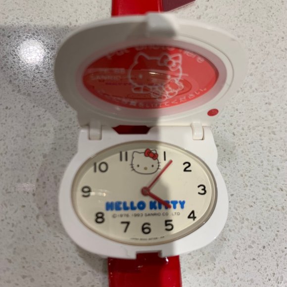 Vintage 1988 Sanrio Hello Kitty Rare Wrist Watch Collectible Retro Japan - Picture 8 of 12
